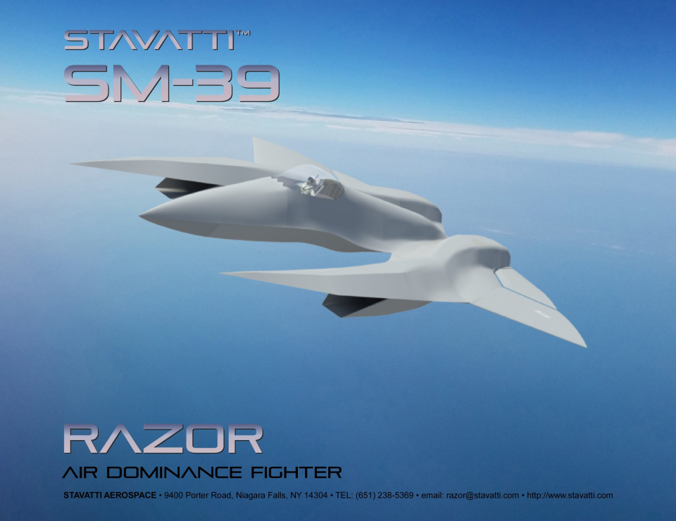 球速体育官方网站-美媒:美企公布SM-39剃刀六代机方案,极速达4马赫;看着就不靠谱